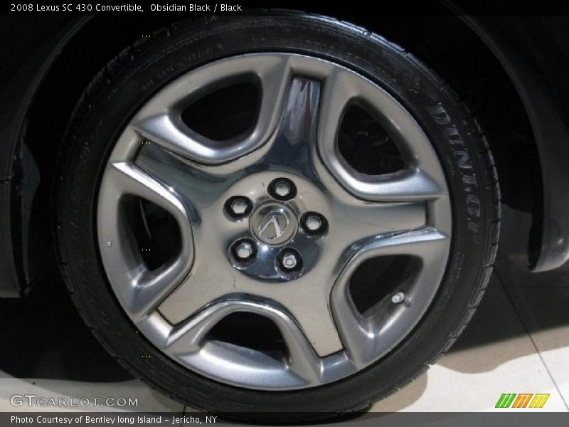 Obsidian Black / Black 2008 Lexus SC 430 Convertible