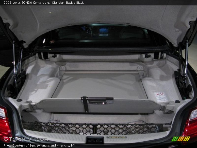 Obsidian Black / Black 2008 Lexus SC 430 Convertible