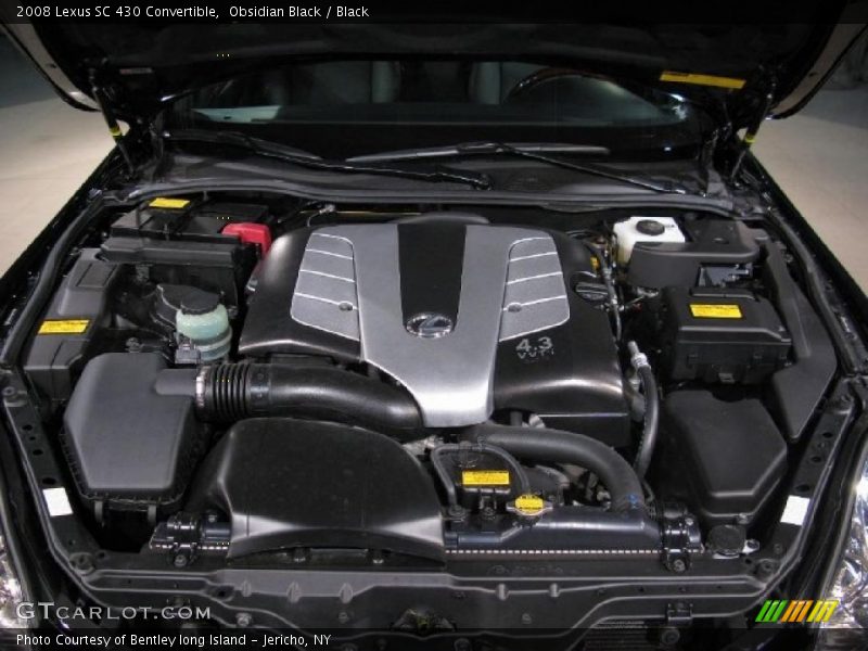Obsidian Black / Black 2008 Lexus SC 430 Convertible