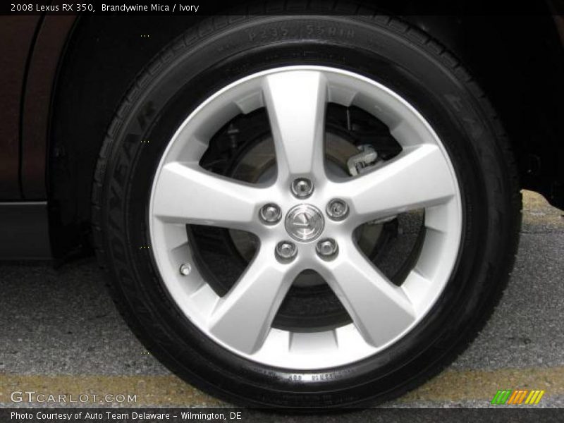 Brandywine Mica / Ivory 2008 Lexus RX 350