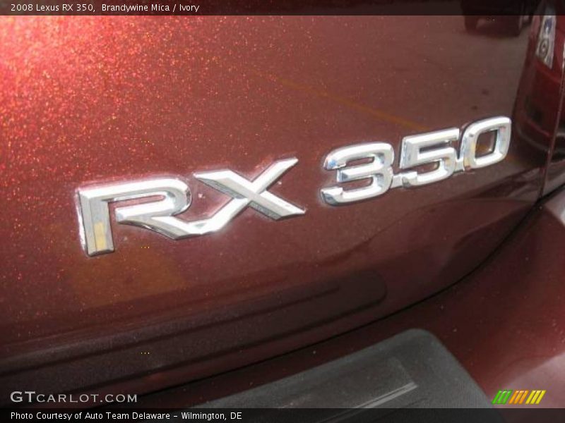 Brandywine Mica / Ivory 2008 Lexus RX 350