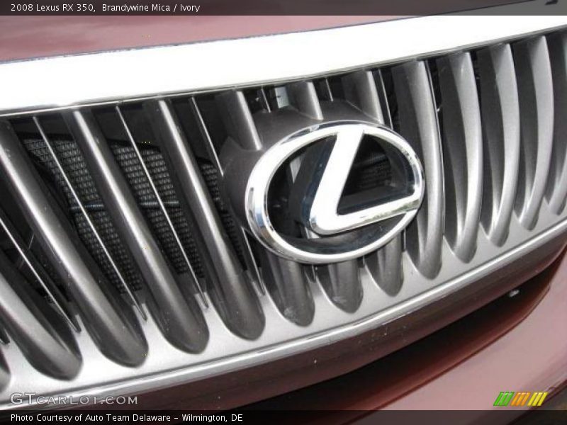 Brandywine Mica / Ivory 2008 Lexus RX 350
