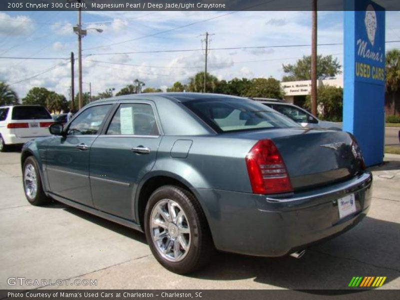 Magnesium Pearl / Deep Jade/Light Graystone 2005 Chrysler 300 C HEMI