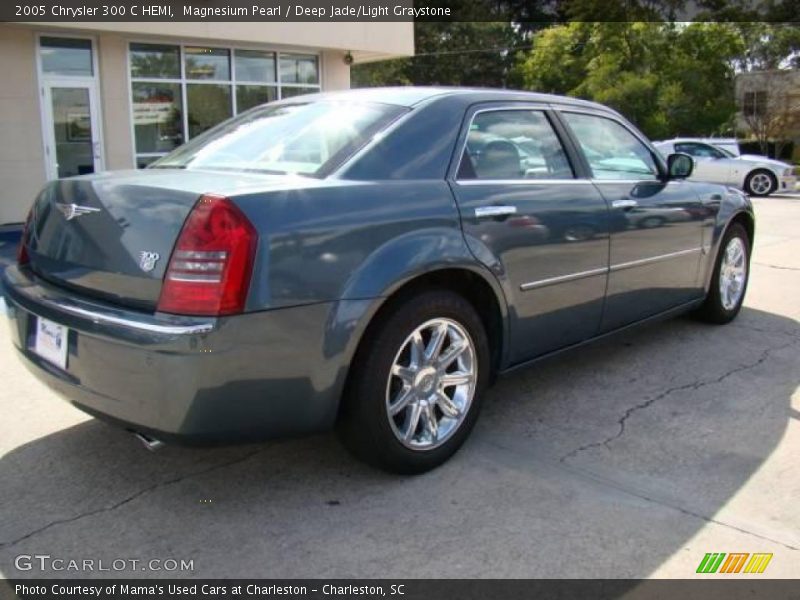 Magnesium Pearl / Deep Jade/Light Graystone 2005 Chrysler 300 C HEMI