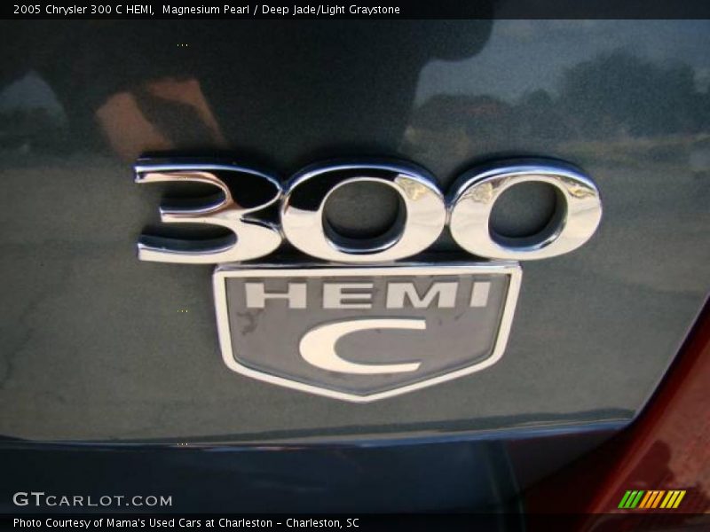 Magnesium Pearl / Deep Jade/Light Graystone 2005 Chrysler 300 C HEMI