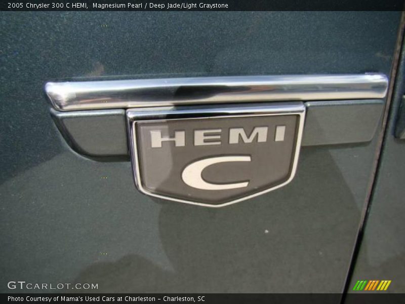 Magnesium Pearl / Deep Jade/Light Graystone 2005 Chrysler 300 C HEMI