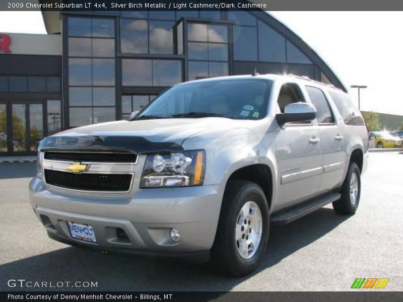 Silver Birch Metallic / Light Cashmere/Dark Cashmere 2009 Chevrolet Suburban LT 4x4