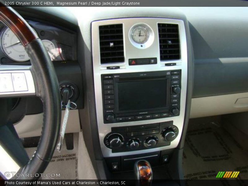 Magnesium Pearl / Deep Jade/Light Graystone 2005 Chrysler 300 C HEMI