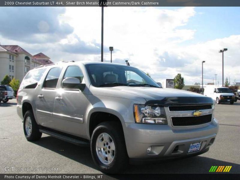 Silver Birch Metallic / Light Cashmere/Dark Cashmere 2009 Chevrolet Suburban LT 4x4