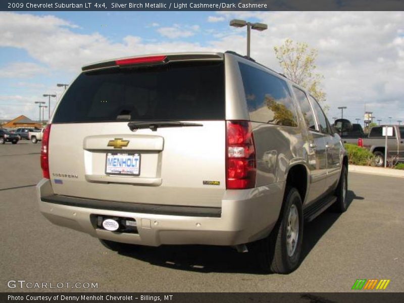 Silver Birch Metallic / Light Cashmere/Dark Cashmere 2009 Chevrolet Suburban LT 4x4