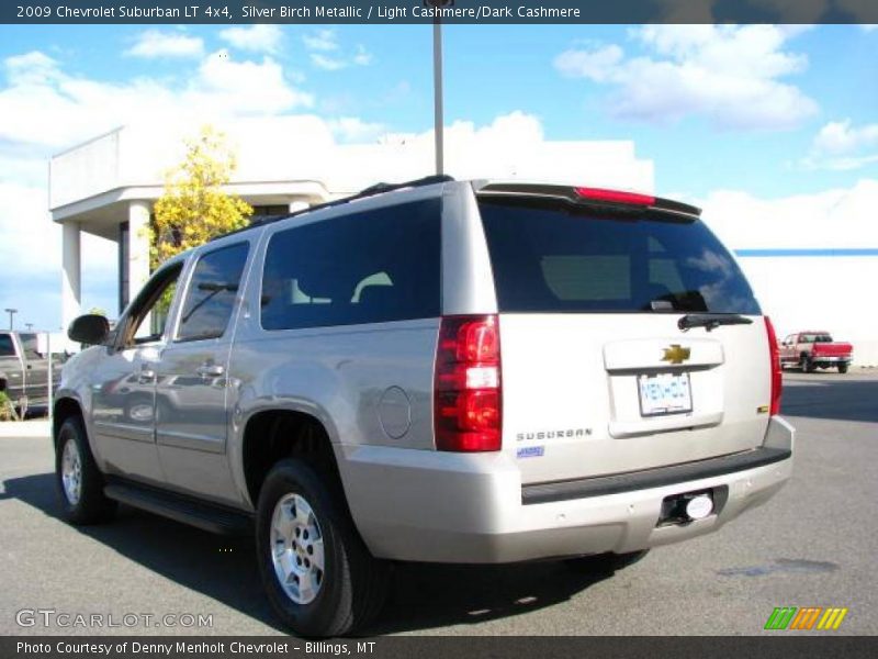 Silver Birch Metallic / Light Cashmere/Dark Cashmere 2009 Chevrolet Suburban LT 4x4