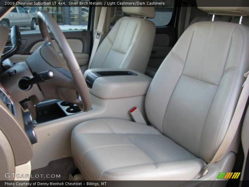 Silver Birch Metallic / Light Cashmere/Dark Cashmere 2009 Chevrolet Suburban LT 4x4