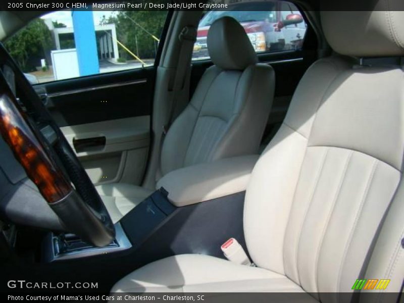 Magnesium Pearl / Deep Jade/Light Graystone 2005 Chrysler 300 C HEMI