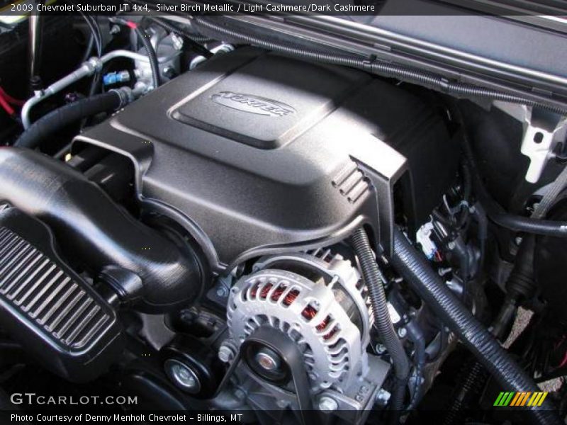 Silver Birch Metallic / Light Cashmere/Dark Cashmere 2009 Chevrolet Suburban LT 4x4