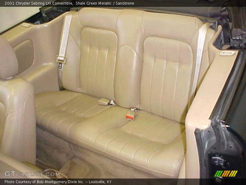 Shale Green Metallic / Sandstone 2001 Chrysler Sebring LXi Convertible