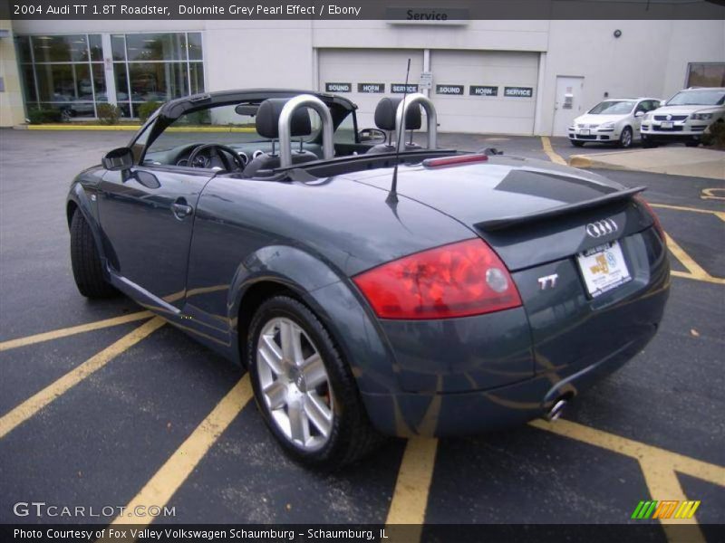 Dolomite Grey Pearl Effect / Ebony 2004 Audi TT 1.8T Roadster