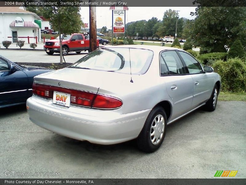 Sterling Silver Metallic / Medium Gray 2004 Buick Century Standard