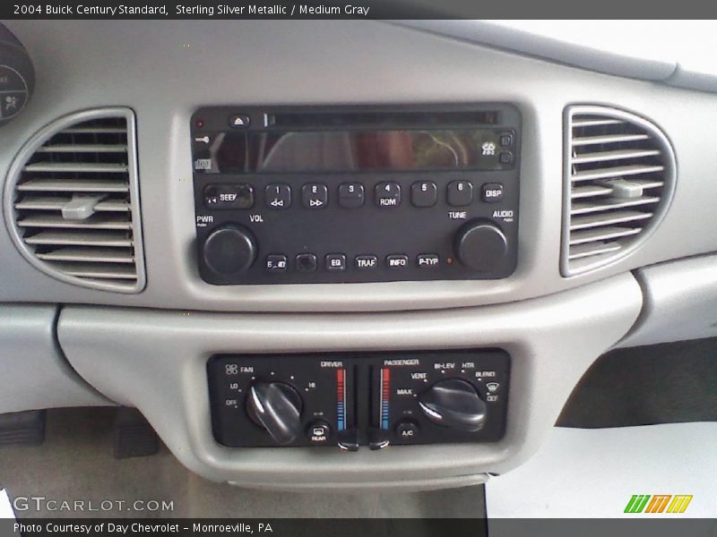 Sterling Silver Metallic / Medium Gray 2004 Buick Century Standard