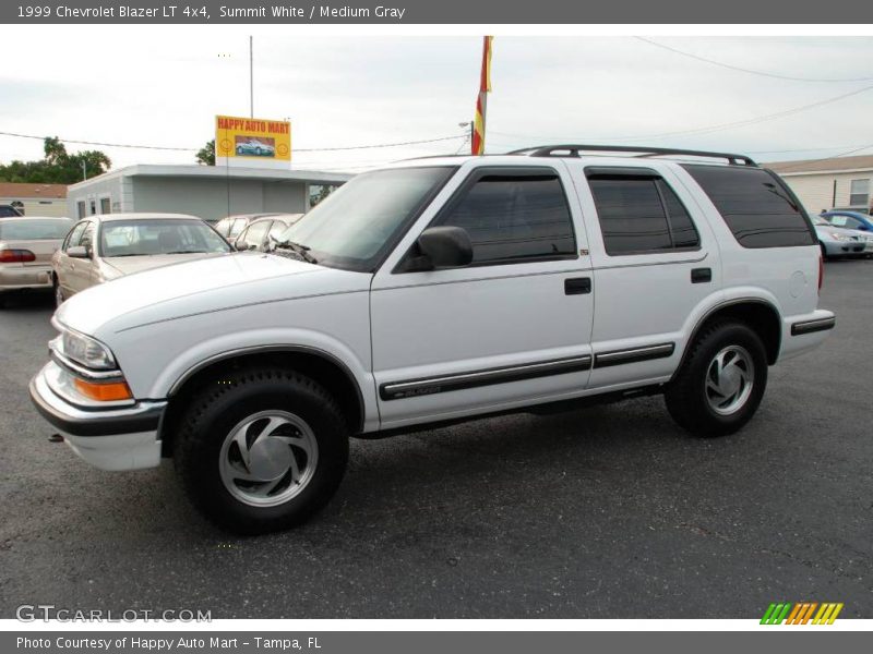 Summit White / Medium Gray 1999 Chevrolet Blazer LT 4x4
