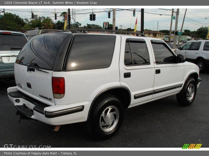 Summit White / Medium Gray 1999 Chevrolet Blazer LT 4x4