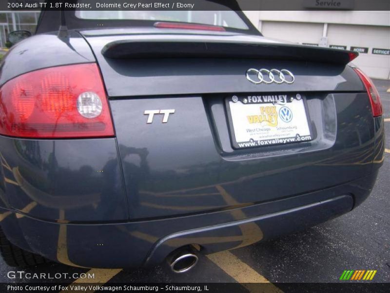 Dolomite Grey Pearl Effect / Ebony 2004 Audi TT 1.8T Roadster