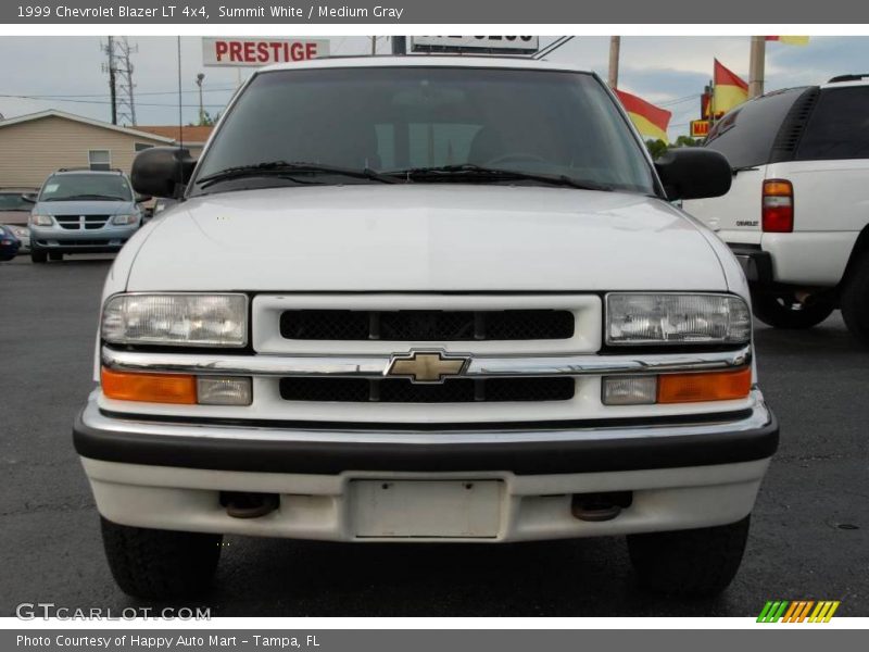 Summit White / Medium Gray 1999 Chevrolet Blazer LT 4x4