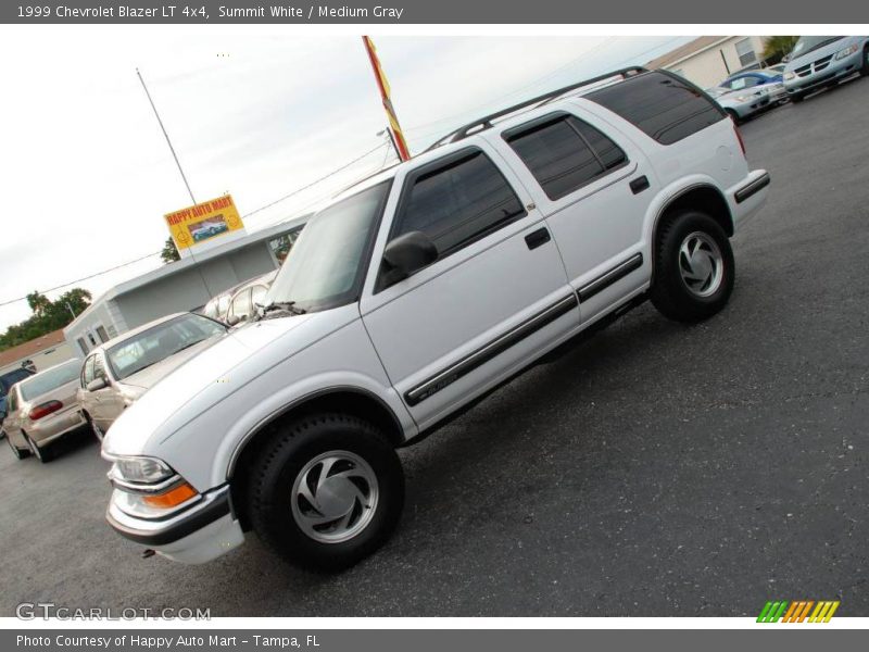 Summit White / Medium Gray 1999 Chevrolet Blazer LT 4x4