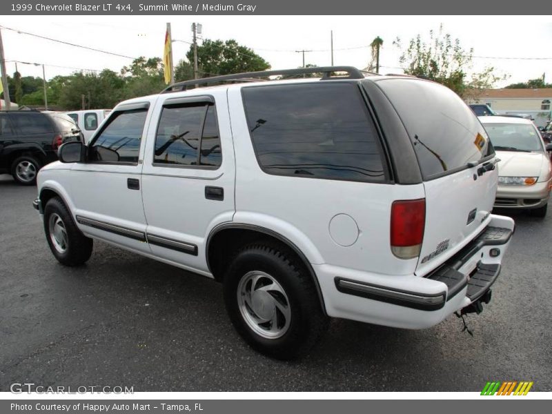 Summit White / Medium Gray 1999 Chevrolet Blazer LT 4x4