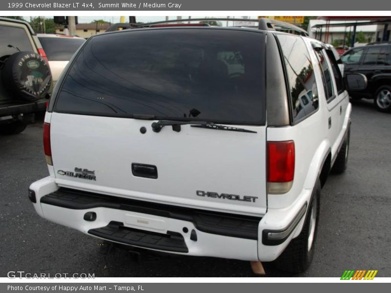 Summit White / Medium Gray 1999 Chevrolet Blazer LT 4x4