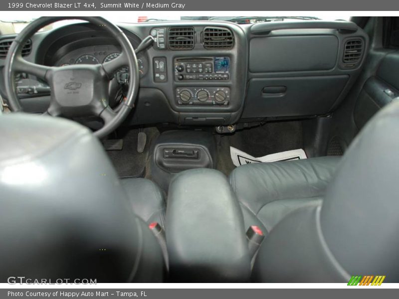 Summit White / Medium Gray 1999 Chevrolet Blazer LT 4x4