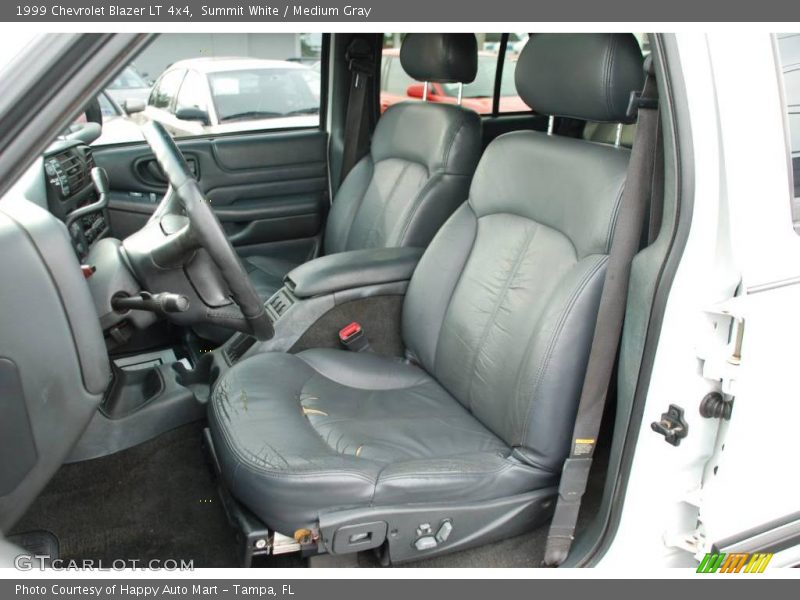 Summit White / Medium Gray 1999 Chevrolet Blazer LT 4x4