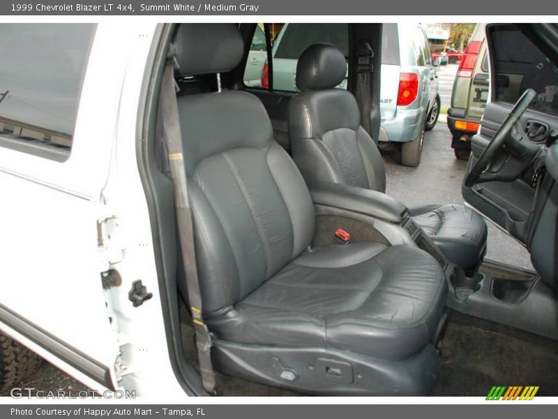 Summit White / Medium Gray 1999 Chevrolet Blazer LT 4x4