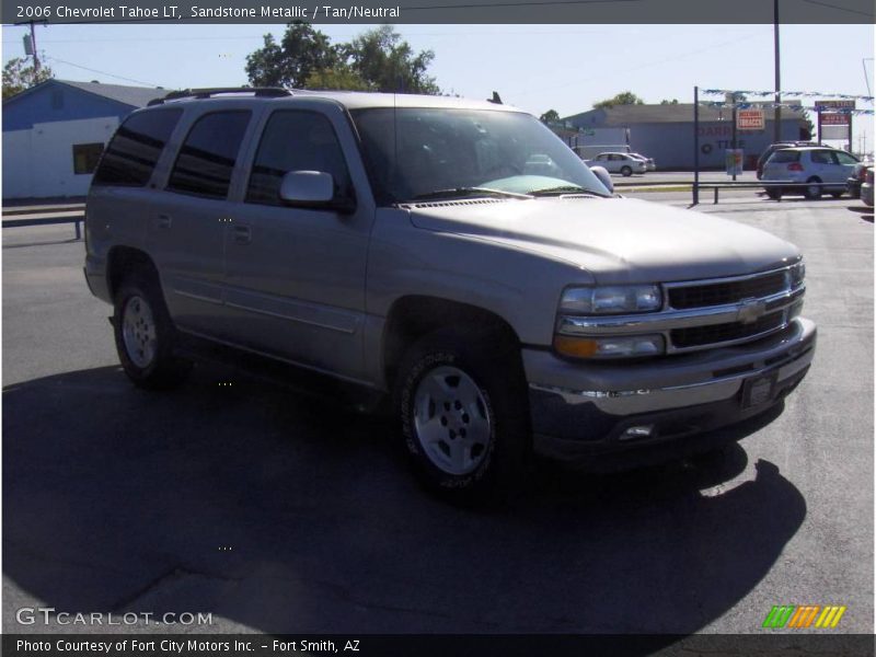 Sandstone Metallic / Tan/Neutral 2006 Chevrolet Tahoe LT