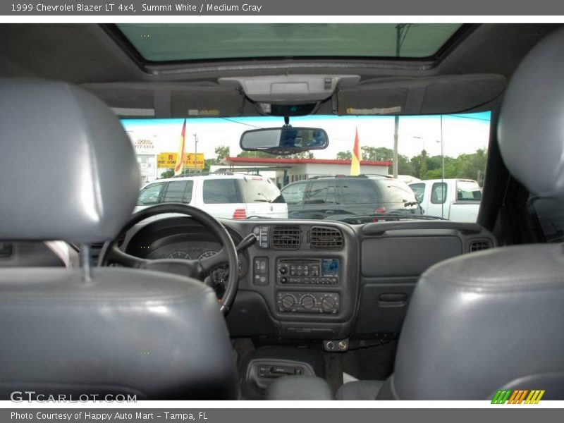 Summit White / Medium Gray 1999 Chevrolet Blazer LT 4x4