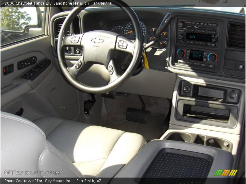 Sandstone Metallic / Tan/Neutral 2006 Chevrolet Tahoe LT