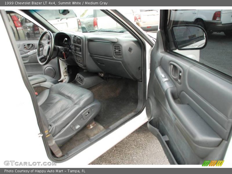 Summit White / Medium Gray 1999 Chevrolet Blazer LT 4x4