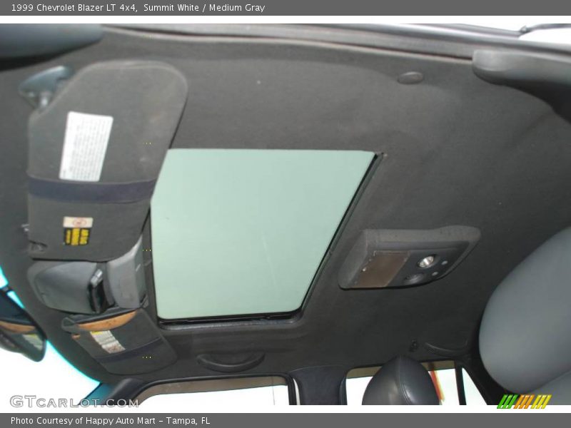 Summit White / Medium Gray 1999 Chevrolet Blazer LT 4x4