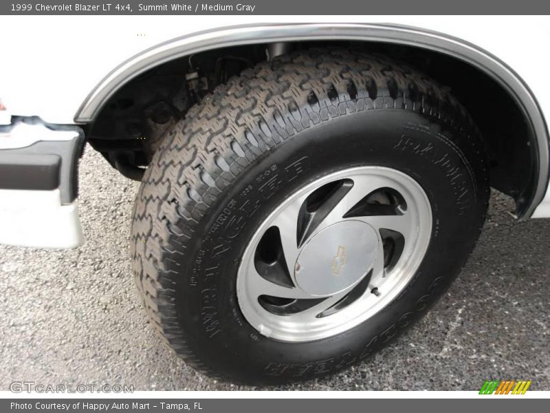 Summit White / Medium Gray 1999 Chevrolet Blazer LT 4x4