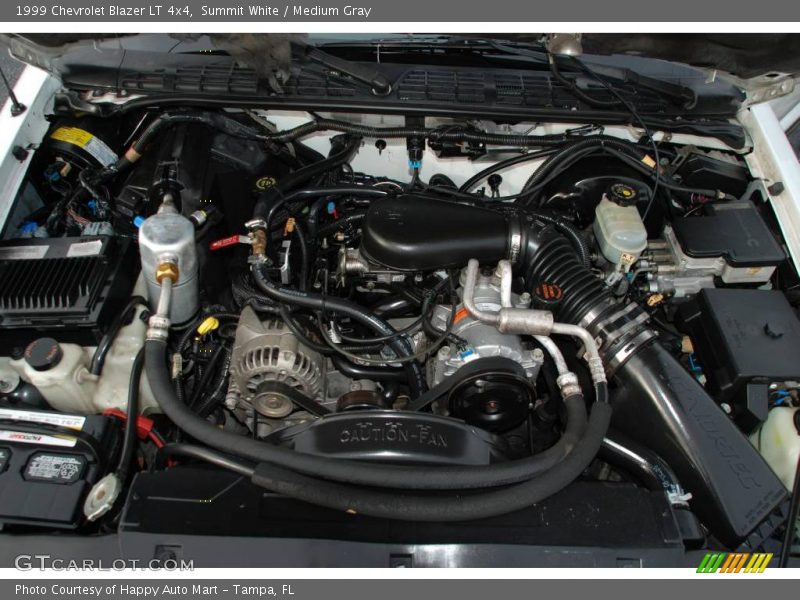 Summit White / Medium Gray 1999 Chevrolet Blazer LT 4x4