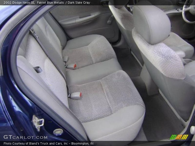 Patriot Blue Metallic / Dark Slate Gray 2002 Dodge Neon SE