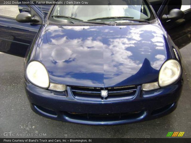 Patriot Blue Metallic / Dark Slate Gray 2002 Dodge Neon SE
