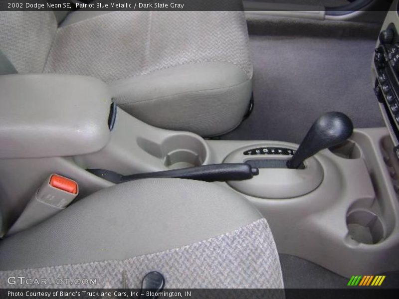Patriot Blue Metallic / Dark Slate Gray 2002 Dodge Neon SE