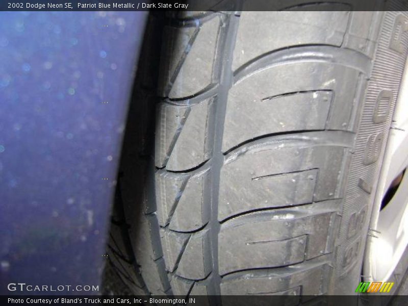Patriot Blue Metallic / Dark Slate Gray 2002 Dodge Neon SE