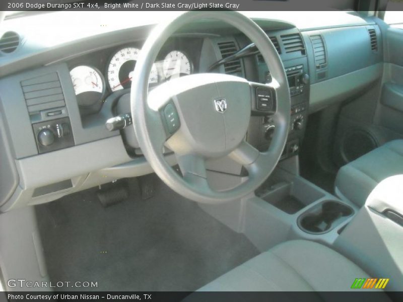 Bright White / Dark Slate Gray/Light Slate Gray 2006 Dodge Durango SXT 4x4