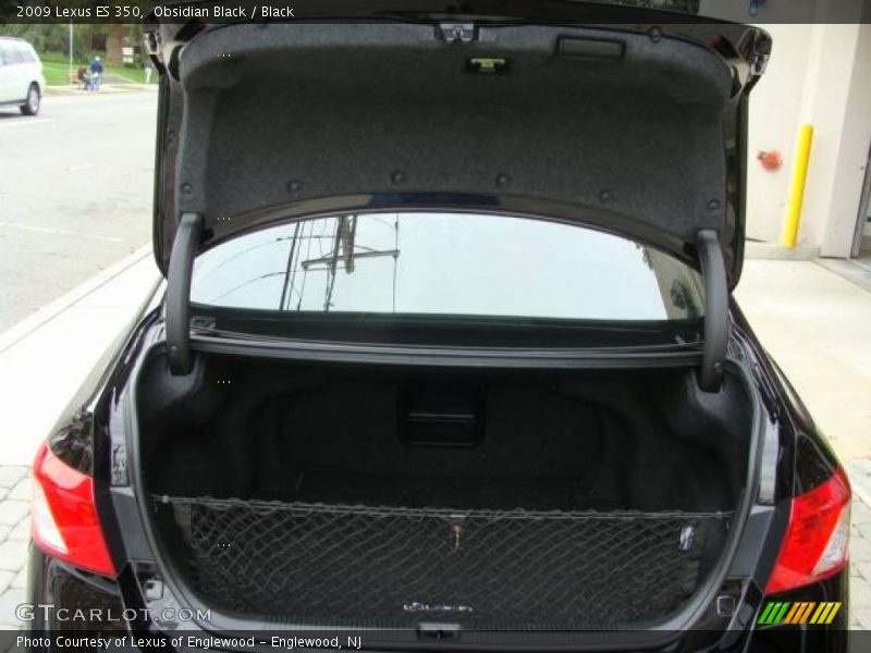 Obsidian Black / Black 2009 Lexus ES 350