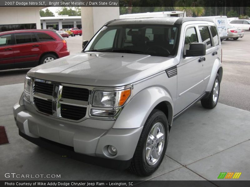 Bright Silver Metallic / Dark Slate Gray 2007 Dodge Nitro SLT