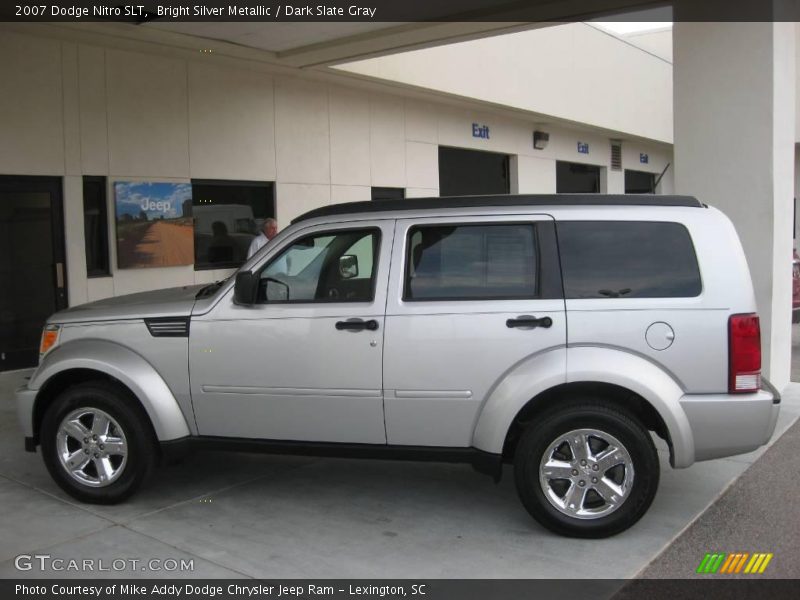 Bright Silver Metallic / Dark Slate Gray 2007 Dodge Nitro SLT
