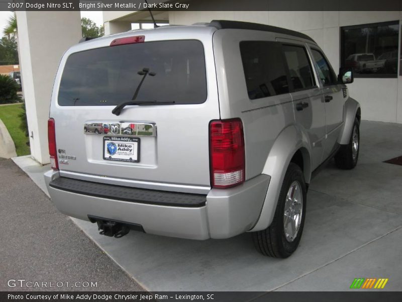 Bright Silver Metallic / Dark Slate Gray 2007 Dodge Nitro SLT