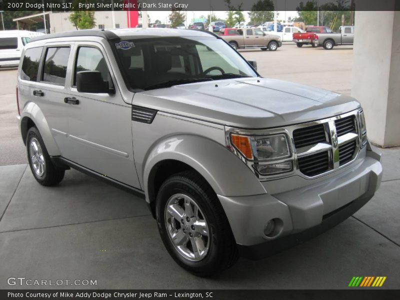 Bright Silver Metallic / Dark Slate Gray 2007 Dodge Nitro SLT