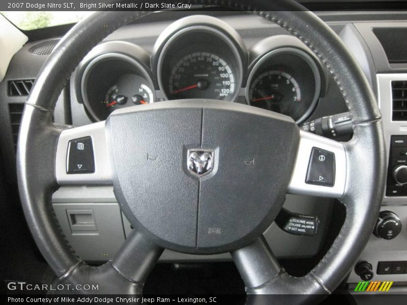 Bright Silver Metallic / Dark Slate Gray 2007 Dodge Nitro SLT